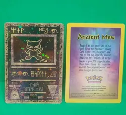 Pokemon the Movie Ancient Mew Promo Holo Card, Mint Condition - Image 1