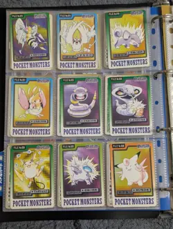 Pokemon Carddass Lot 99x Bandai 1996 Japanese Cards HP - Image 2