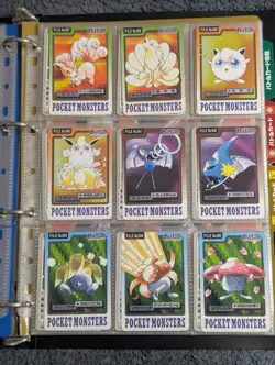 Pokemon Carddass Lot 99x Bandai 1996 Japanese Cards HP - Image 3