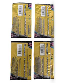 Pokemon Unified Minds 3 Card Booster Pack Complete Art Set of 4 Sealed - Image 2