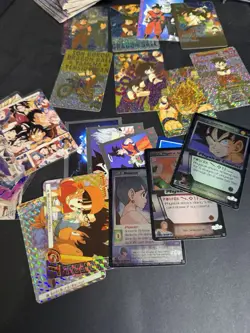 Dragon Ball Z Holo Card Lot - Vegeta #184 Prism + Yu-Gi-Oh - Image 4