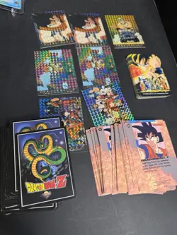 Dragon Ball Z Holo Card Lot - Vegeta #184 Prism + Yu-Gi-Oh - Image 5
