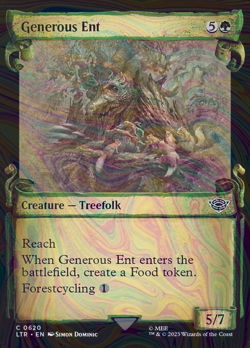 Foil Generous Ent - The Lord of the Rings: Tales of Middle-earth | MTG Card - Image 1