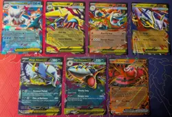 7x EX Bundle - Mega evolution - Pokemon card - double rare - HOLO - rare - Image 1
