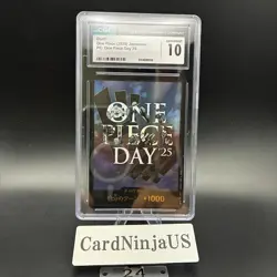 CGC GEM MINT 10 ONE PIECE DAY'25 DON!! 2025 ONE PIECE CARD JAPANESE 24 - Image 1
