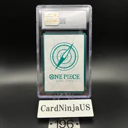 CGC GEM MINT 10 DON!! Card Nami PRB-02 [Gold Frame] THE BEST vol.2 One Piece 196 - Image 2