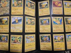 360 Cards W/ Binder, 90 Pikachu Cards, Many EX, A Page For Ea Energy Holo. Pics! - Image 5