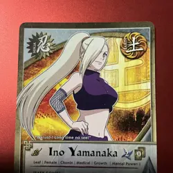 Ino Yamanaka 752 Common Broken Promise Naruto CCG Card LP 1st Edition - Image 2