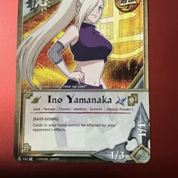 Ino Yamanaka 752 Common Broken Promise Naruto CCG Card LP 1st Edition - Image 3