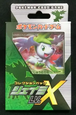 Pokemon Card Collection Pack Shaymin LV.X Theme Deck 12 Cards Japanese - Image 1