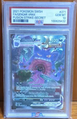POKEMON GENGAR - CUSTOM PROXY CARD - UNOFFICIAL - FAN MADE - REPRODUCTION - Image 1