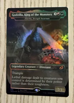 Godzilla, King of the Monsters - Zilortha, Strength Incarnate Buy-A-Box MTG 275 - Image 1