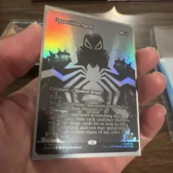 Opposition Agent (Borderless) Marvel Universe Eternal-Legal Foil Mythic Rare MTG - Image 4