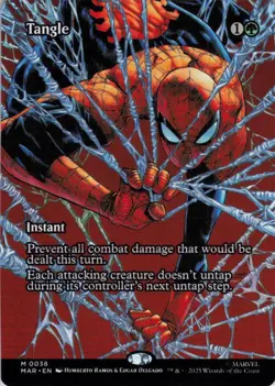MTG Tangle (Borderless) (38) | NM | Marvel Eternal-Legal {MAR} - Image 1