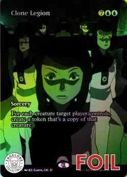 MTG Clone Legion (Borderless) (12) | NM Foil | Avatar: Eternal-Legal (TLE) - Image 1