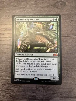 Magic the Gathering MTG Blossoming Tortoise Near Mint - Image 2