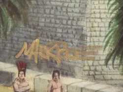 Magiccon/MTG Online Exclusive Vintage Cube Playmat - Ancestral Recall - SIGNED - Image 2