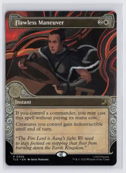 1x - Flawless Maneuver - Showcase #306 - Avatar: Eternal - NM MTG - Image 1