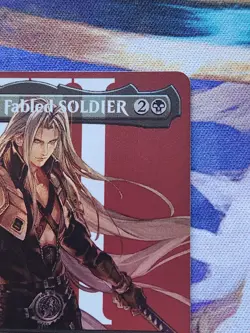 MTG Final Fantasy - Sephiroth, Fabled SOLDIER / One-Winged Angel Borderless FOIL - Image 4