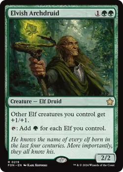 Elvish Archdruid Foundations Regular - Image 1