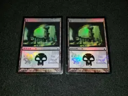 MTG 1x MPS Promo rare land LP Japanese FOIL Swamp - The Cult of Rakdos - Image 1