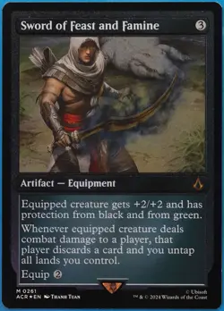 Sword of Feast and Famine (ETCHED) FOIL Assassin's Creed PLD (509599) ABUGames - Image 1