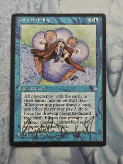 Zur's Weirding - Ice Age - Magic the Gathering - Signed - Liz Danforth - Image 1