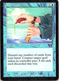 Rites Of Refusal Magic The Gathering Odyssey Light Play - Image 1