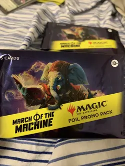 mtg march of the machine Foil promo pack - Image 1