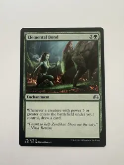 Origins Elemental Bond x1 Light Play, English Magic Mtg M:tG - Image 1