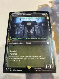 Securitron Squadron (Showcase) - Universes Beyond: Fallout (PIP) NM - Image 2