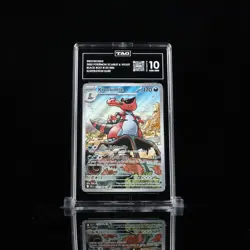 Pokemon Krookodile Black Bolt Illustration Rare #137 TAG 10 Gem Mint - Image 1