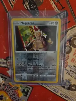 Pokemon TCG Magearna Sword & Shield - Lost Origin 128/196 Reverse Holo Rare - Image 1