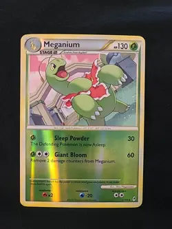 Pokemon TCG Meganium - Call of Legends Reverse Holo Rare 27/95 - Image 1
