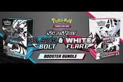 Presale - Pokemon TCG: Black Bolt & White Flare Booster Bundle (2)- Ships August - Image 1