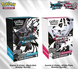Presale - Pokemon TCG: Black Bolt & White Flare Booster Bundle (2)- Ships August - Image 3