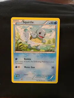 Pokemon TCG Squirtle Plasma Blast 14/101 Regular Common - Image 1