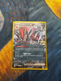 N's Zoroark ex 98/159 JTG: Journey Together Pokemon NM - Image 1