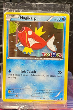 Magikarp - 22/83 Holo Toys R Us STAMP Promo Pokemon Generations New and Sealed - Image 1