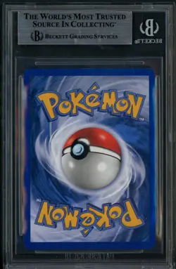 2000 Pokemon Team Rocket Unlimited #4 Dark Charizard Holo BGS 9 MINT - Image 2