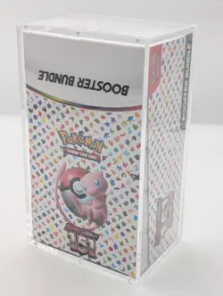 Pokemon 151 SV3.5 Booster Bundle Display Factory Sealed Case W/Acrylic Case - Image 1