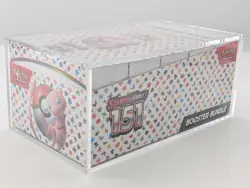 Pokemon 151 SV3.5 Booster Bundle Display Factory Sealed Case W/Acrylic Case - Image 4
