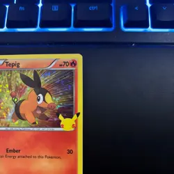 Tepig 13/25 Holo - 25th Anniversary McDonald's - Near Mint - Pokemon - Image 4