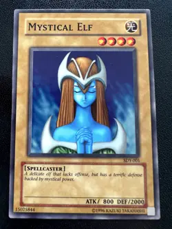 Mystical Elf Common Starter Deck: Yugi Unlimited SDY-001 LP - Image 1