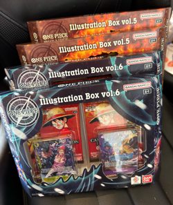 *2 Sets (4 boxes total)* One Piece Illustration Box Vol 5 and 6 - Image 1