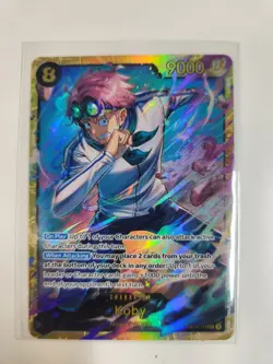 One Piece TCG A Fist of Divine Speed Kobe OP11-119 SEC ENGLISH - Image 1