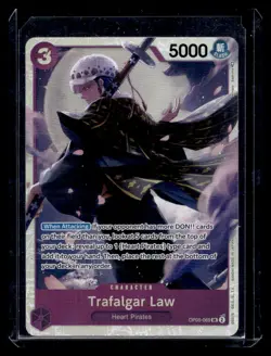 One Piece Card Game Trafalgar Law OP05-069 Super Rare English Edition - Image 1