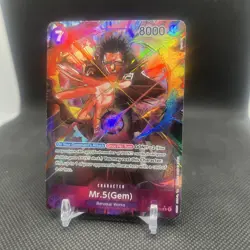 Mr.5 (Gem) OP04-072 AA Kingdoms Of Intrigue One Piece TCG English - Image 1