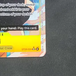 Sanji (Full Art) ST29-004 SR Starter Deck 29: Egghead Foil One Piece TCG - Image 4
