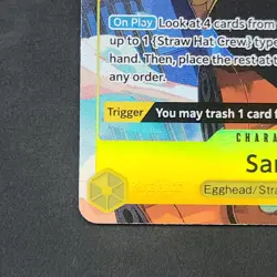 Sanji (Full Art) ST29-004 SR Starter Deck 29: Egghead Foil One Piece TCG - Image 5